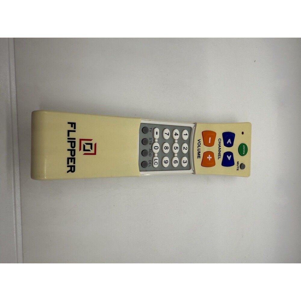 Flipper Big Button Universal TV Remote Control Color Tactile Buttons‎ Tested - Picture 4 of 10